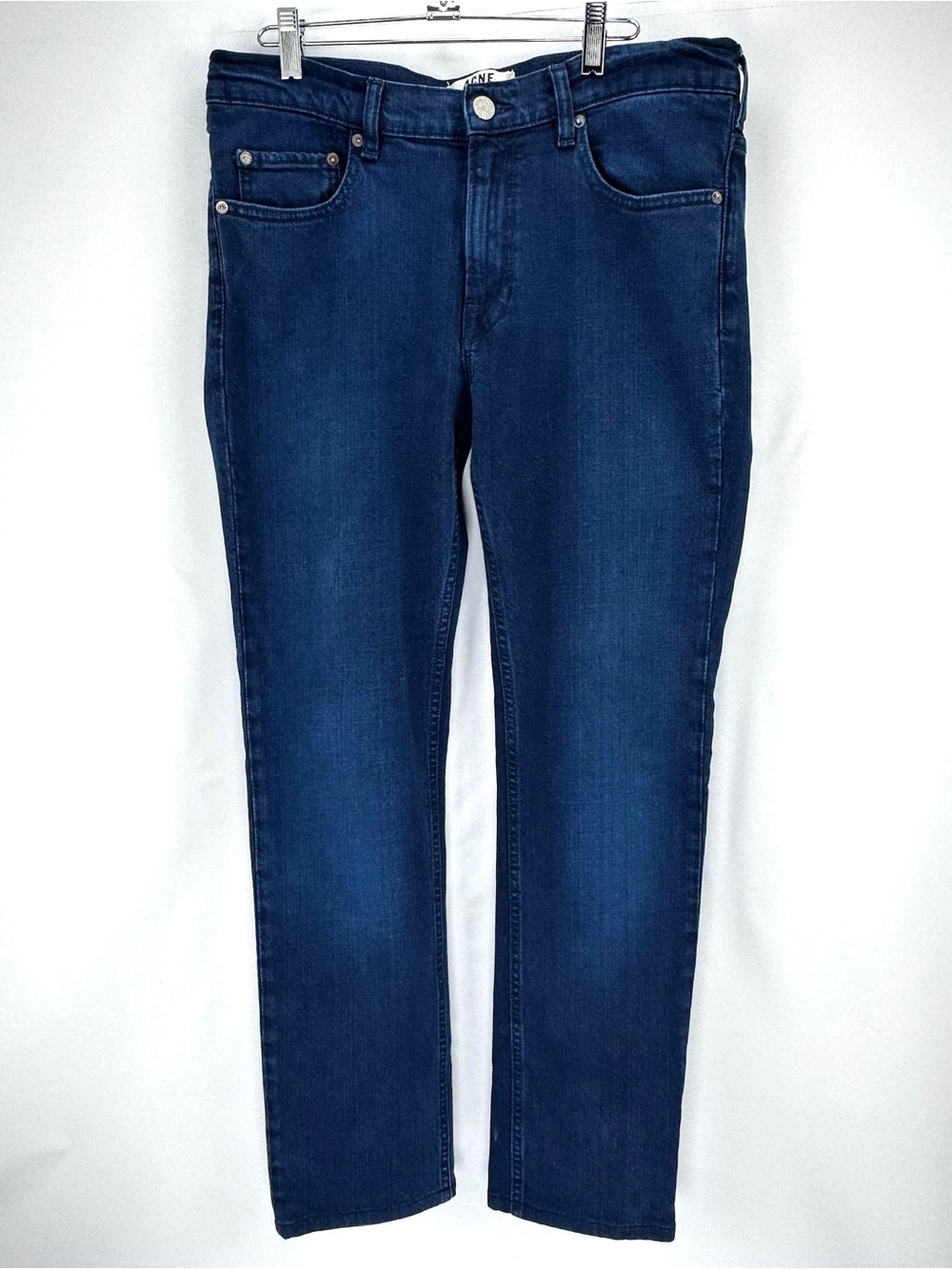 Acne Slim Straight Ace OD Dark Blue Jeans 34x34